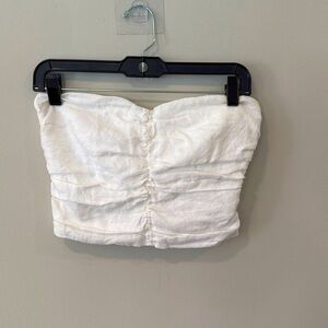 Aritzia wilfred linen summer tubetop size 4 x 1267